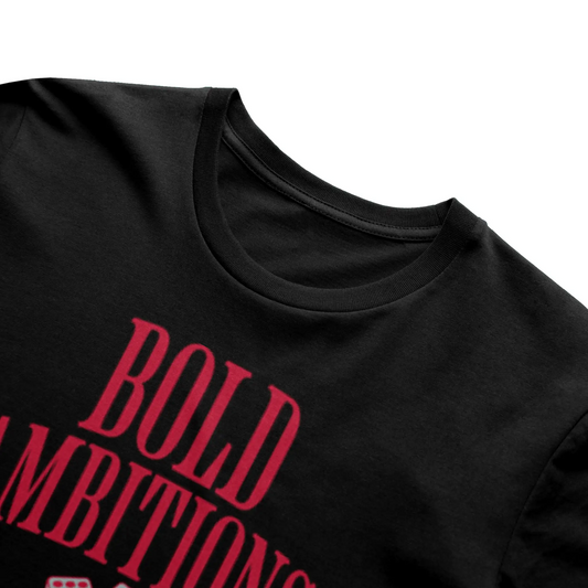 Bold Ambitions Red Logo T-Shirt