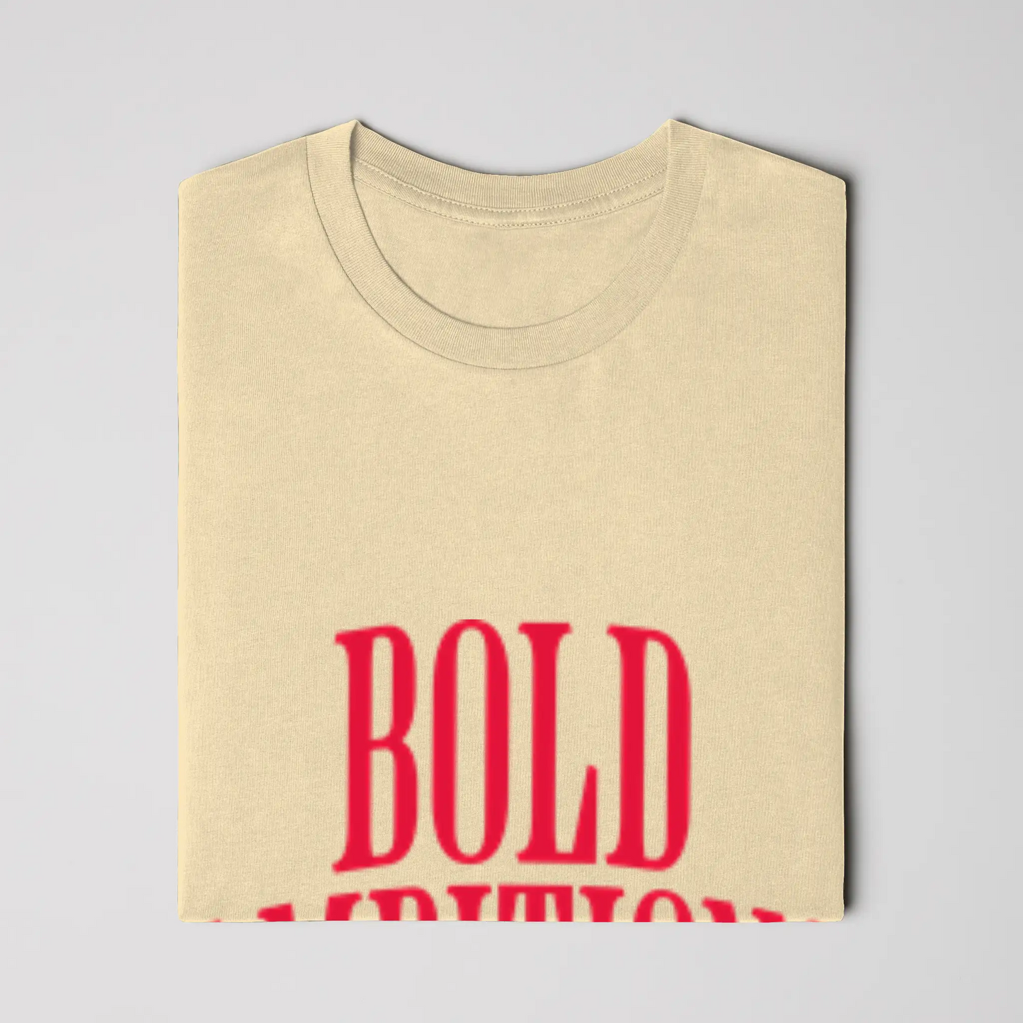 Bold Ambitions Red Logo T-Shirt