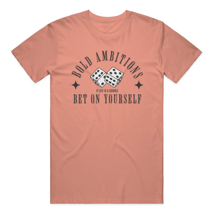 Bold Ambitions Original Logo Black T-Shirt