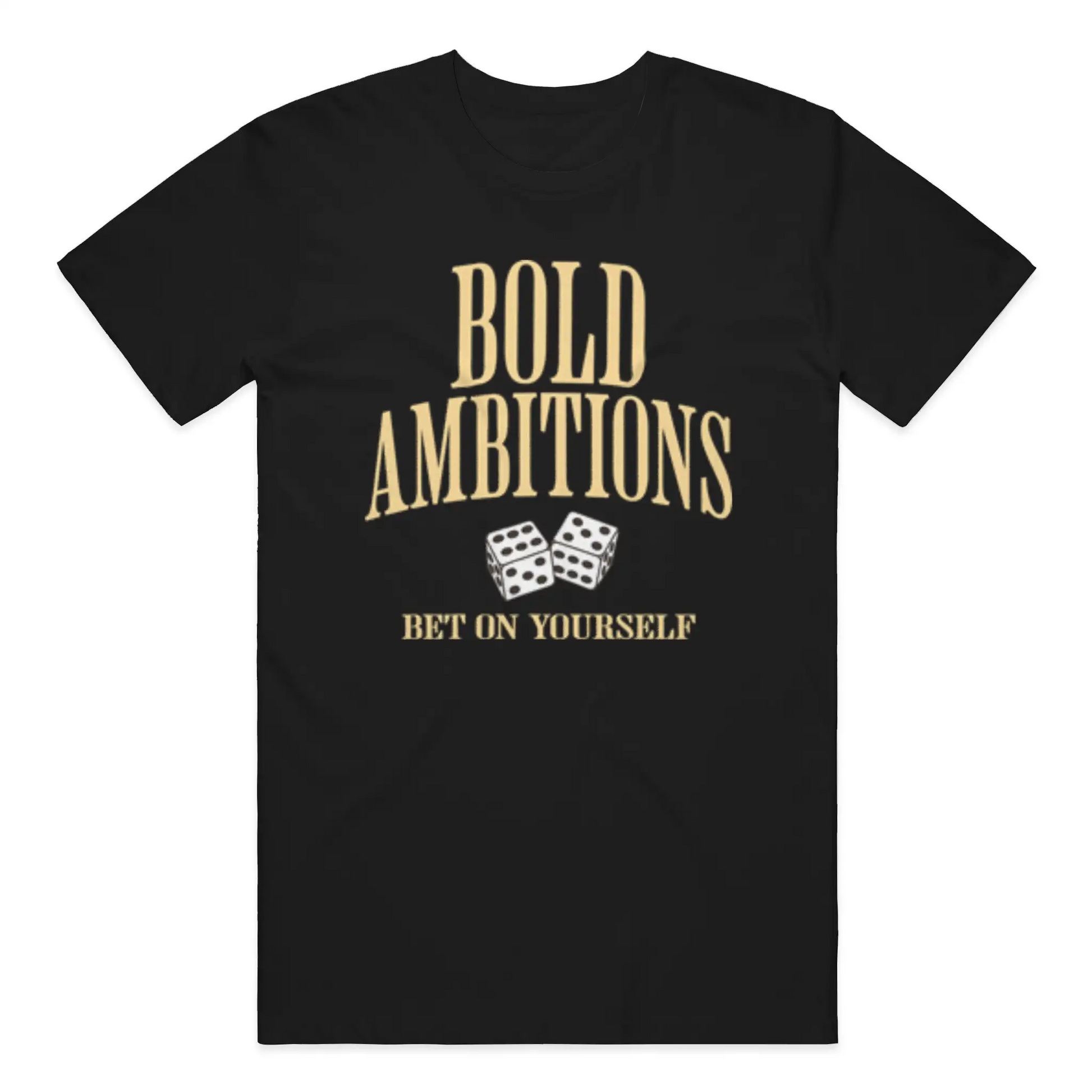 Bold Ambitions Yellow Logo T-Shirt