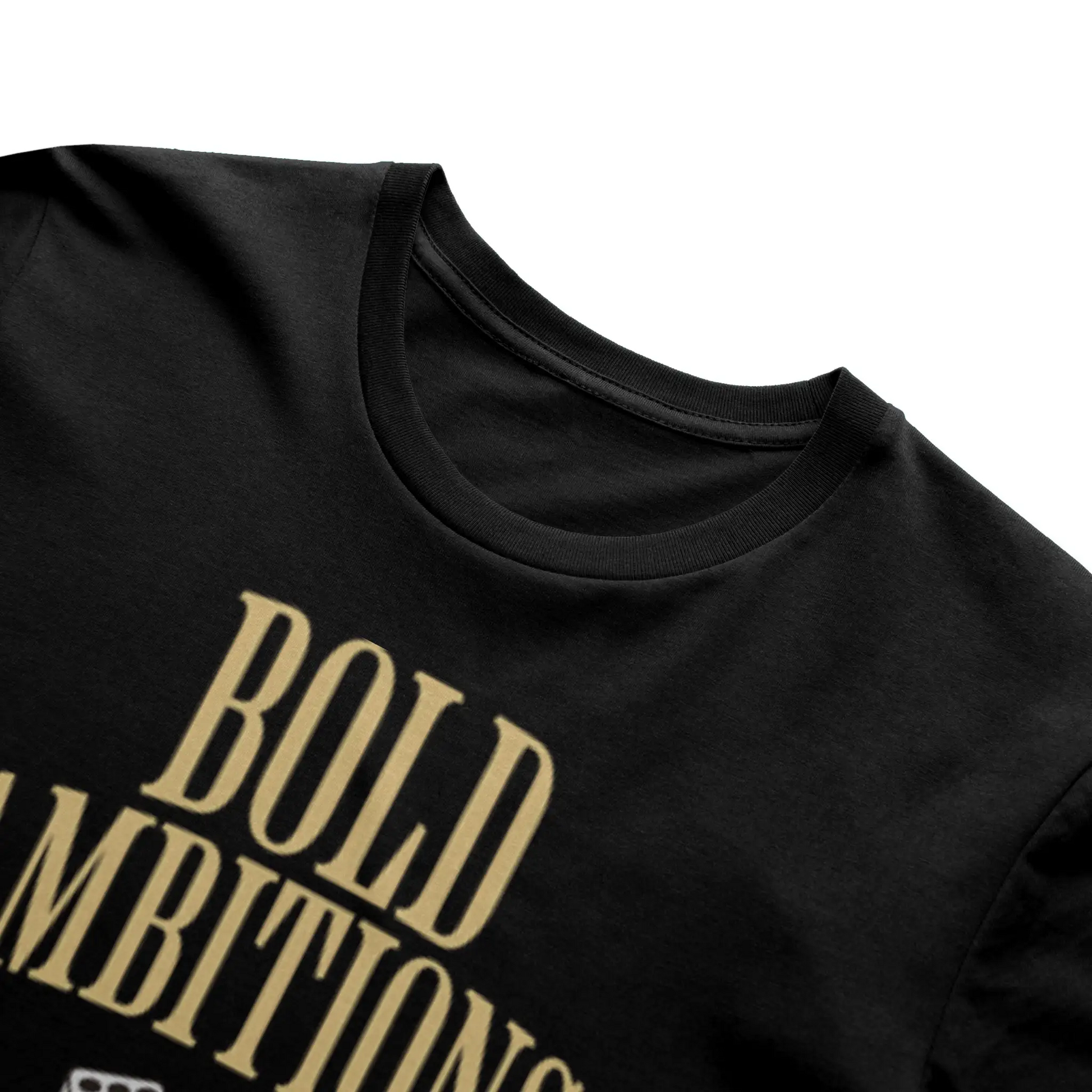 Bold Ambitions Yellow Logo T-Shirt