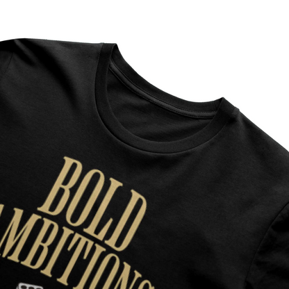 Bold Ambitions Yellow Logo T-Shirt