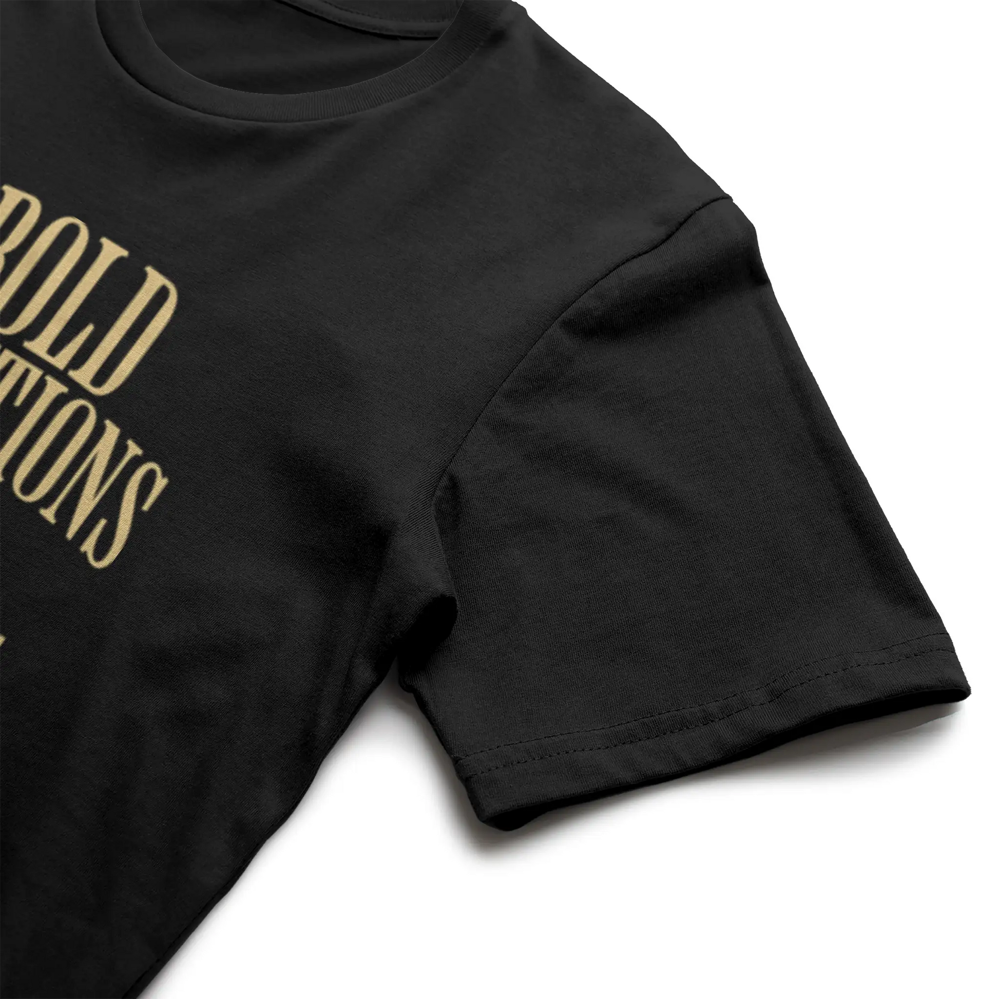 Bold Ambitions Yellow Logo T-Shirt
