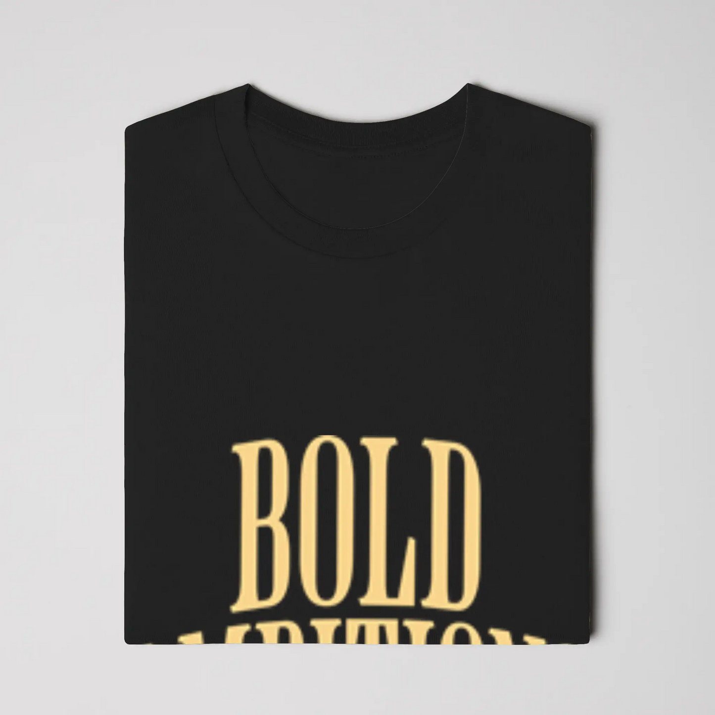 Bold Ambitions Yellow Logo T-Shirt