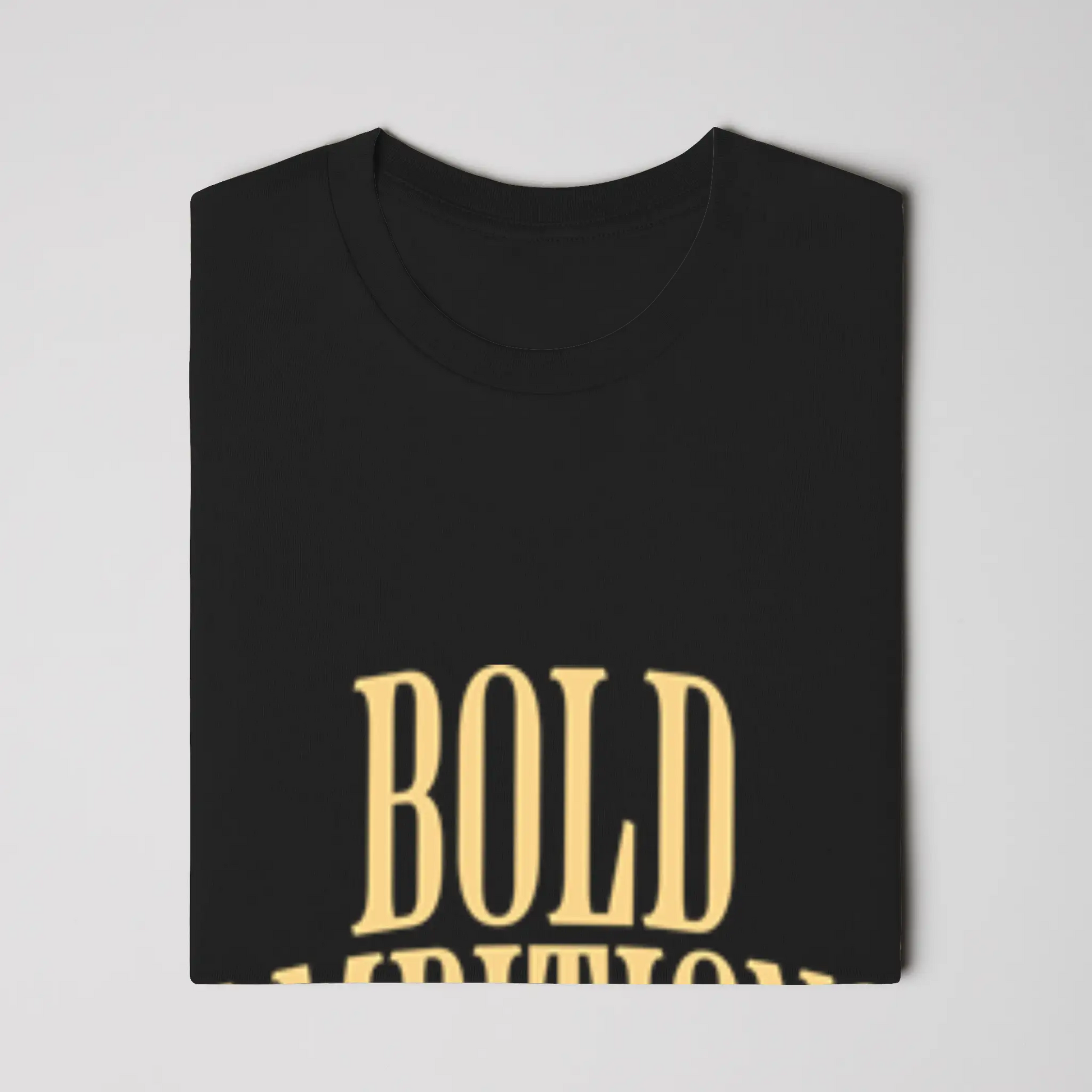 Bold Ambitions Yellow Logo T-Shirt