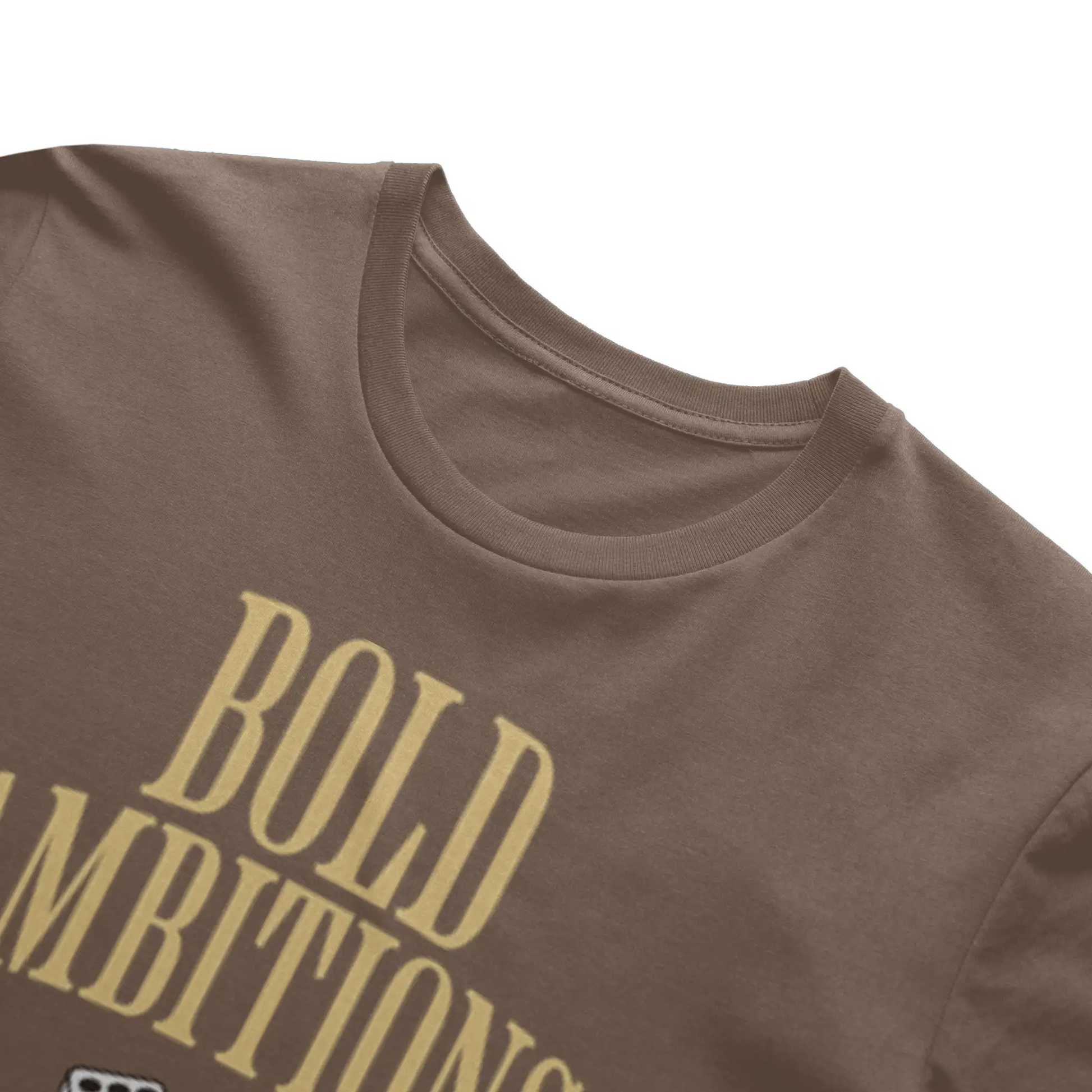 Bold Ambitions Yellow Logo T-Shirt
