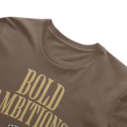 Bold Ambitions Yellow Logo T-Shirt
