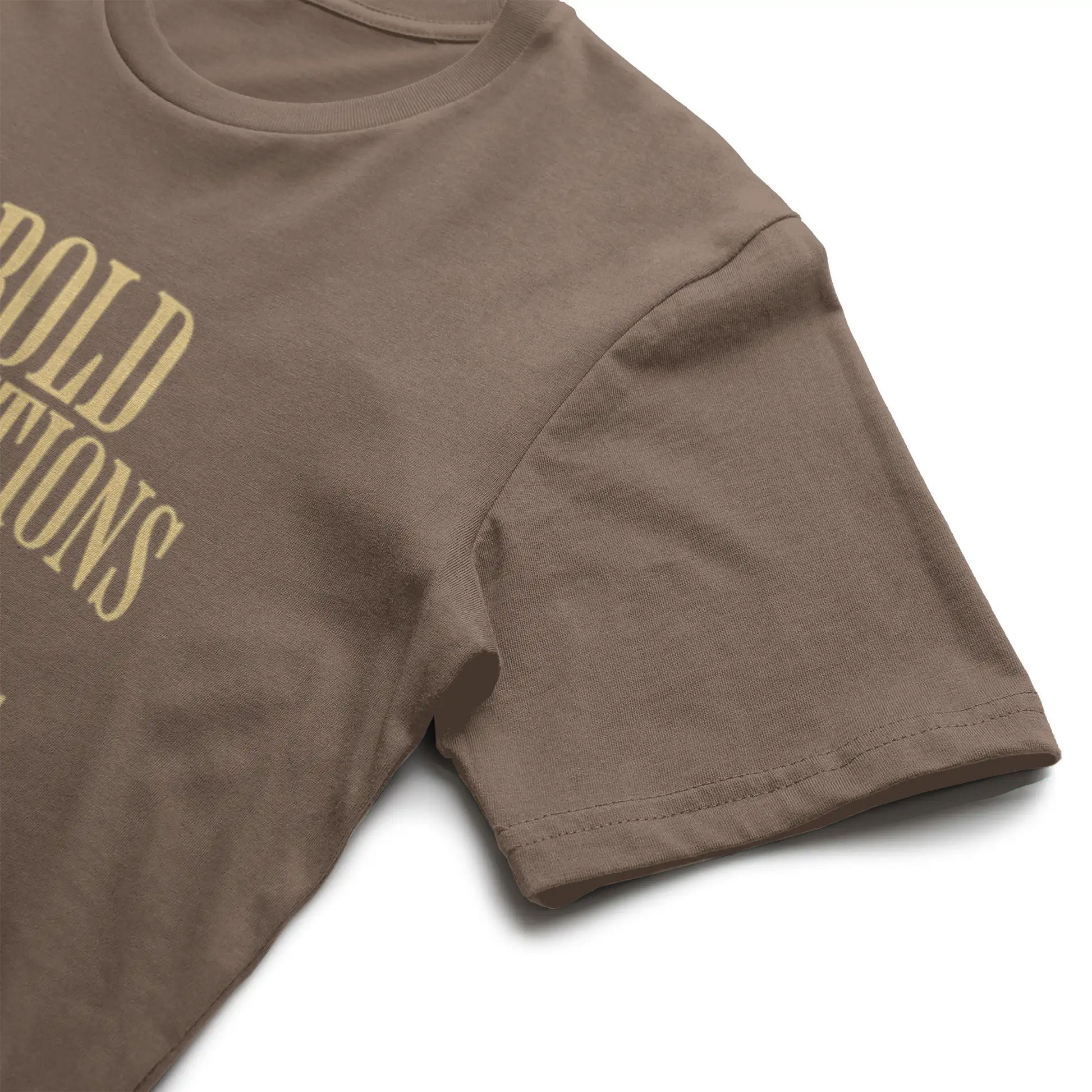 Bold Ambitions Yellow Logo T-Shirt