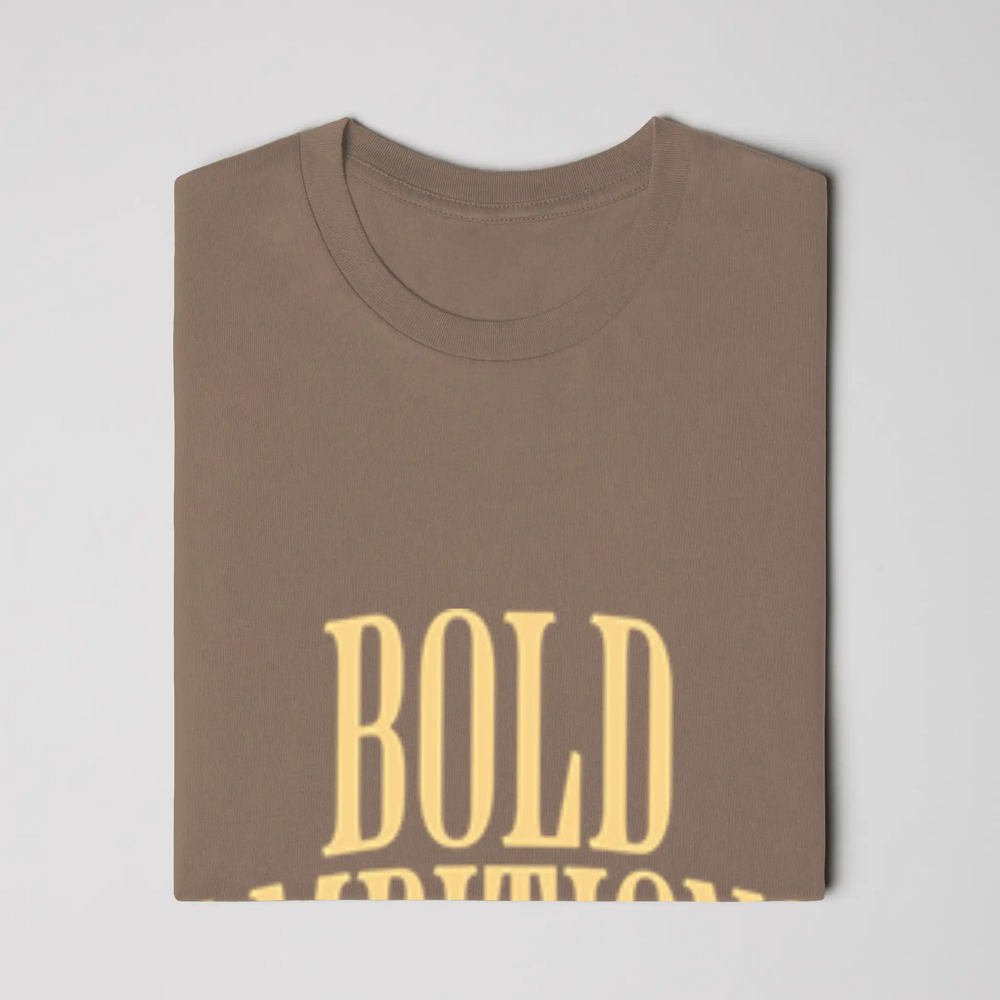 Bold Ambitions Yellow Logo T-Shirt