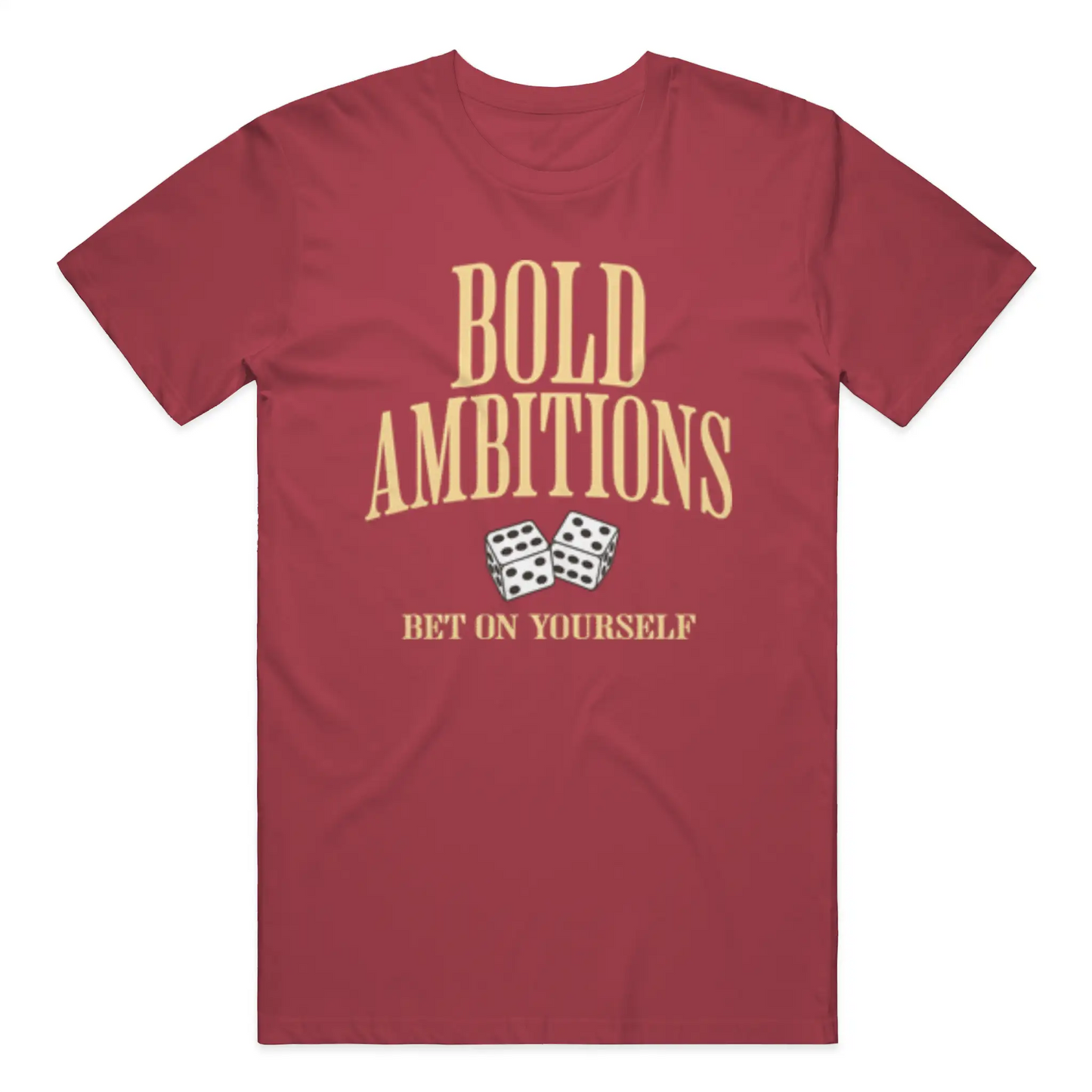 Bold Ambitions Yellow Logo T-Shirt