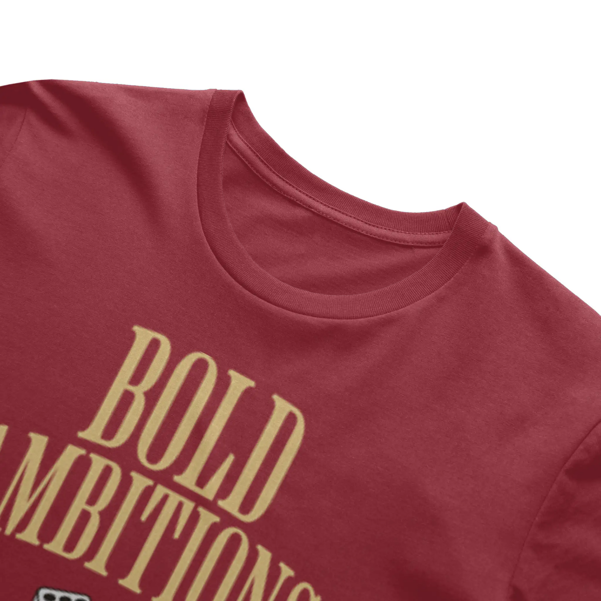 Bold Ambitions Yellow Logo T-Shirt