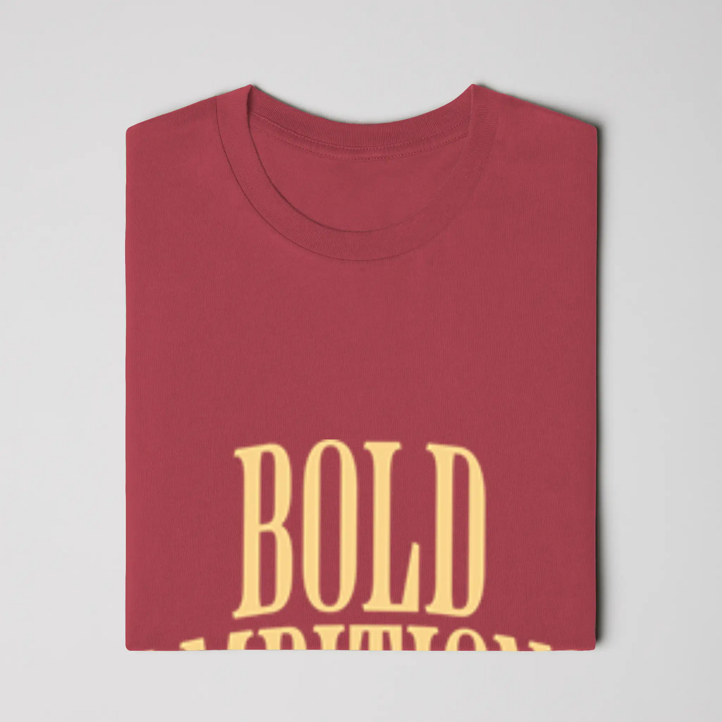 Bold Ambitions Yellow Logo T-Shirt