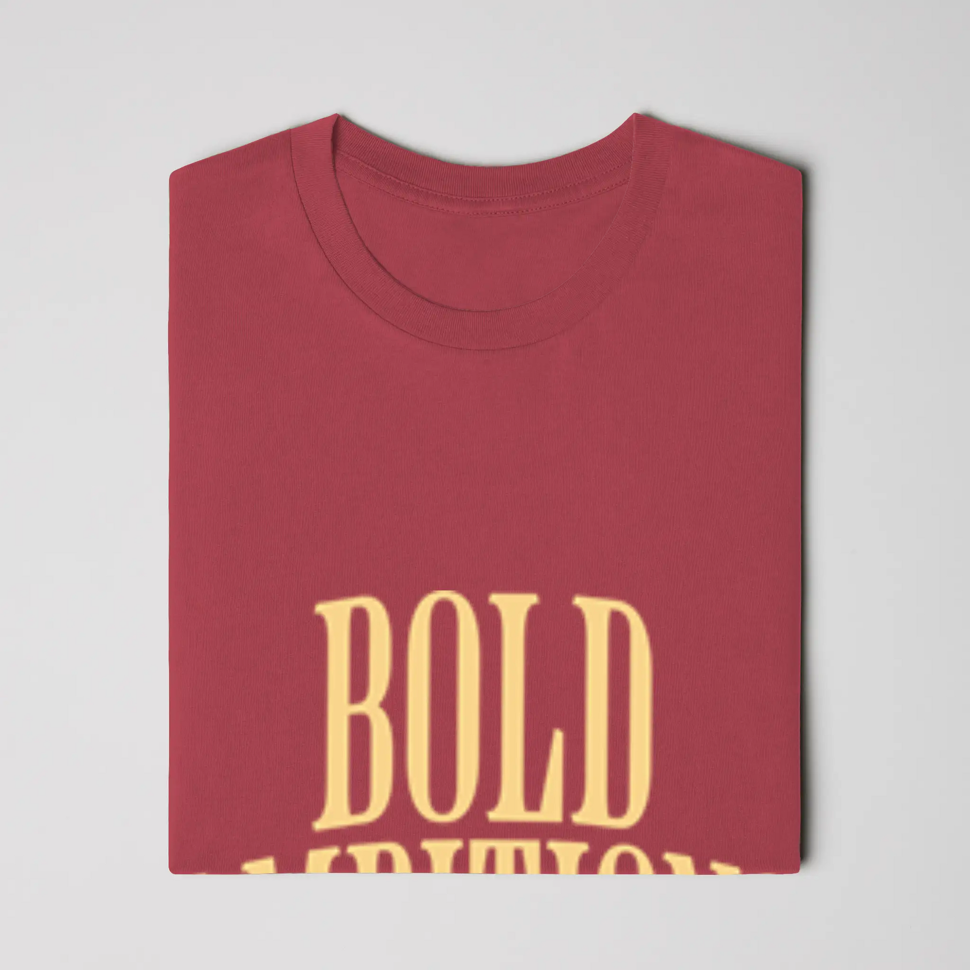Bold Ambitions Yellow Logo T-Shirt