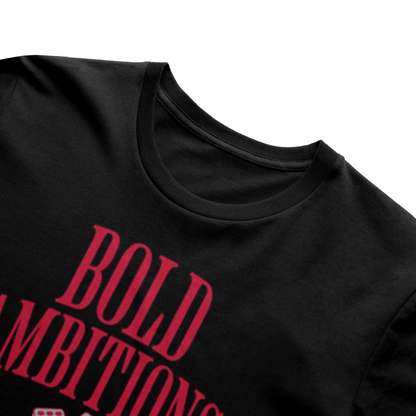 Bold Ambitions Red Logo T-Shirt