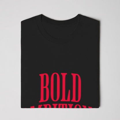 Bold Ambitions Red Logo T-Shirt