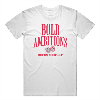 Bold Ambitions Red Logo T-Shirt
