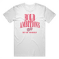 Bold Ambitions Red Logo T-Shirt
