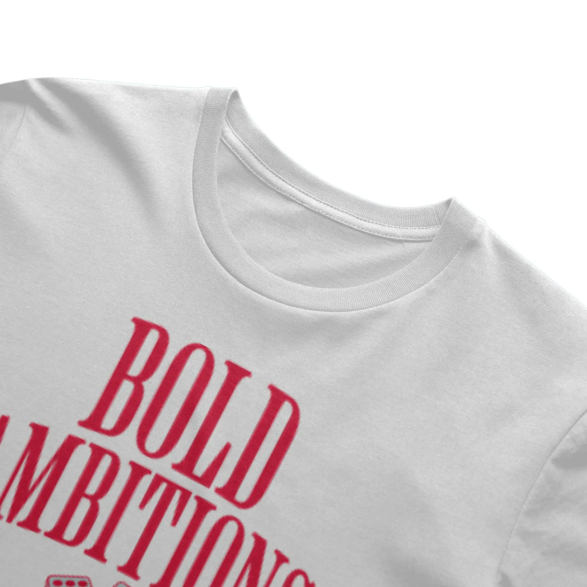 Bold Ambitions Red Logo T-Shirt