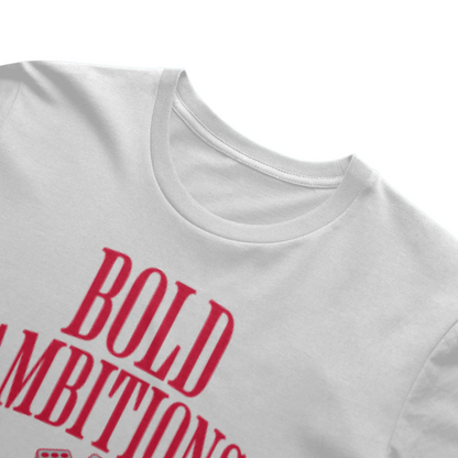 Bold Ambitions Red Logo T-Shirt