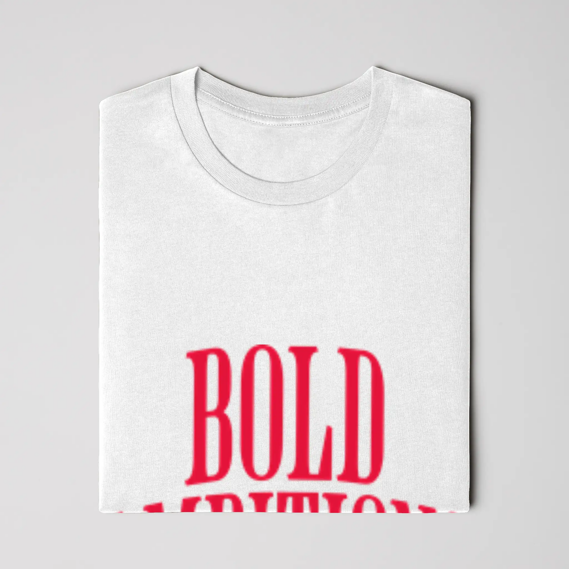 Bold Ambitions Red Logo T-Shirt