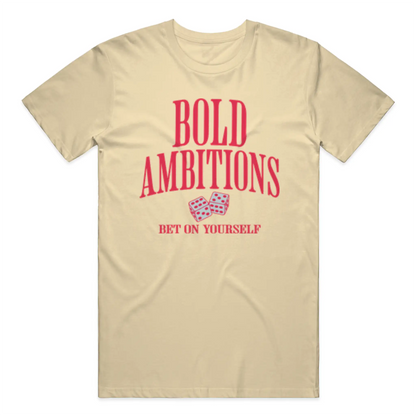 Bold Ambitions Red Logo T-Shirt