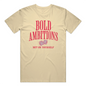 Bold Ambitions Red Logo T-Shirt