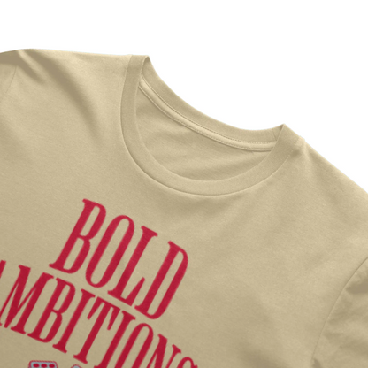 Bold Ambitions Red Logo T-Shirt